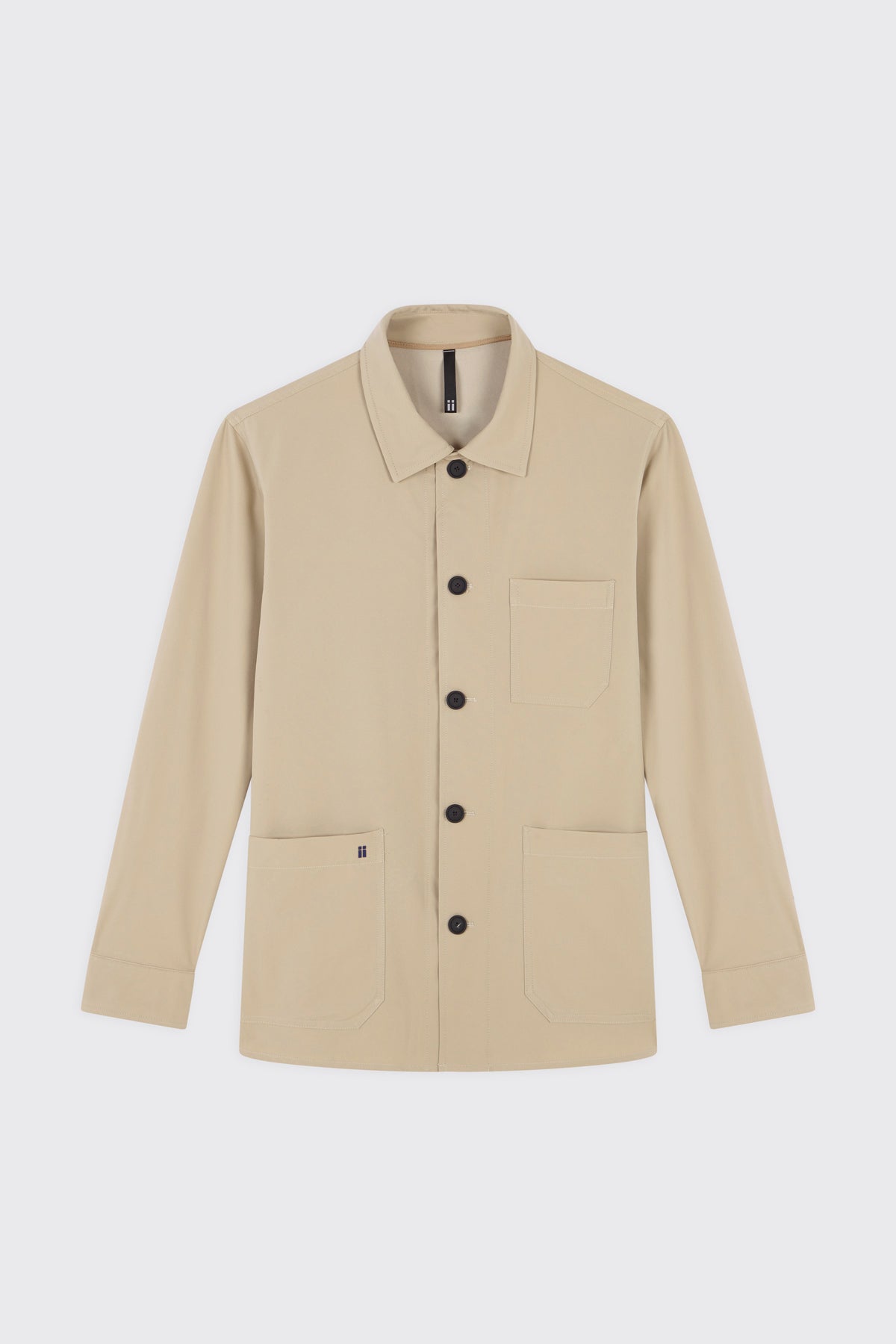 Chaqueta worker hombre beige Nova foto suelta