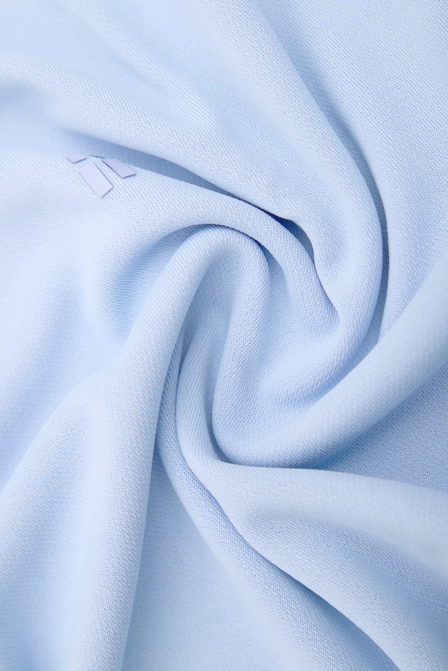 Men's short sleeve polo shirt halo blue Ice