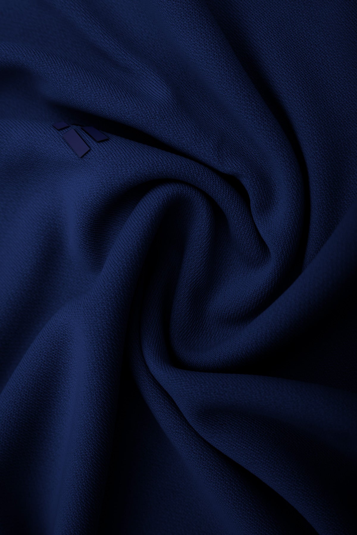Polo manga corta hombre azul oscuro
