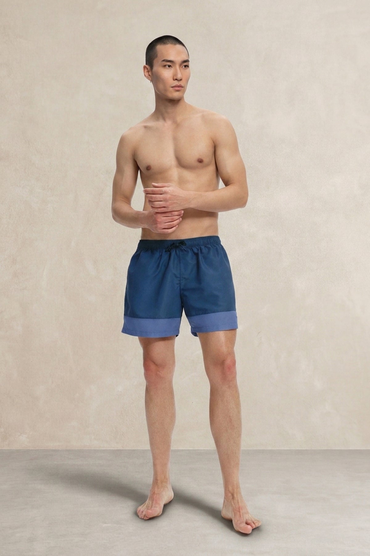 Men's swimsuit pacific blue