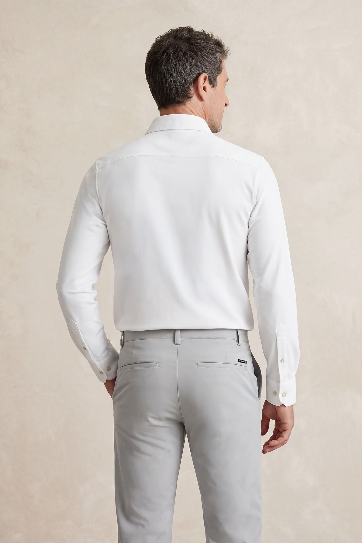 Camisa Social Branca Masculina Regular
