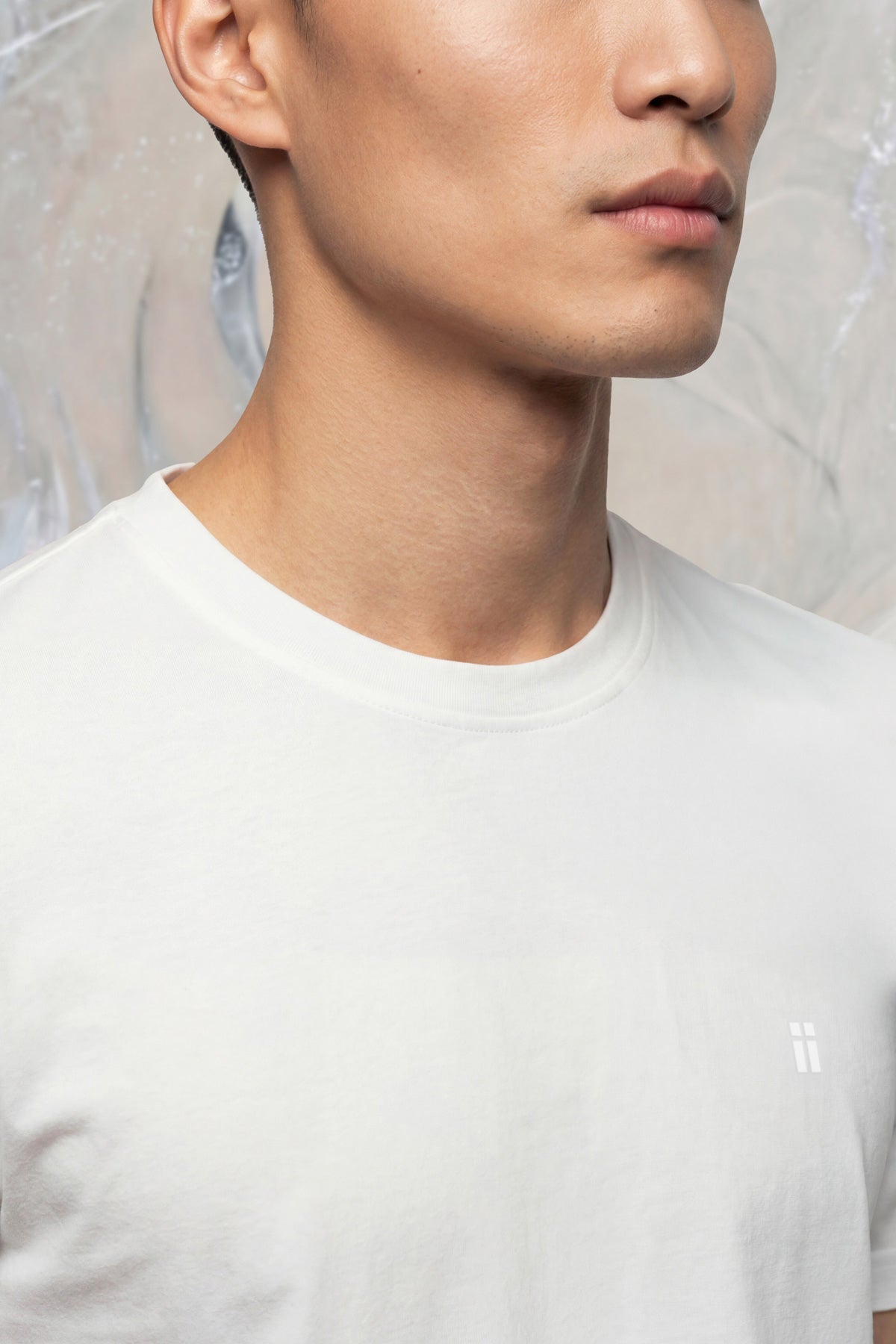 Men's white Ice T-shirt