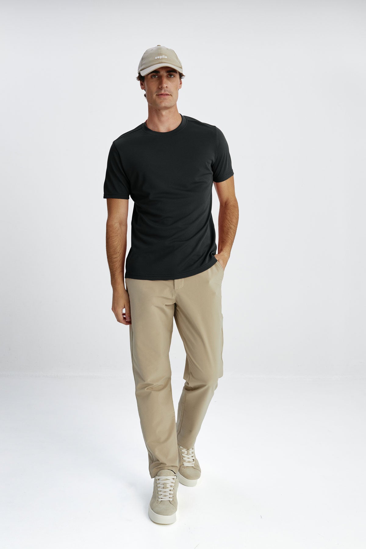 Camiseta masculina preta