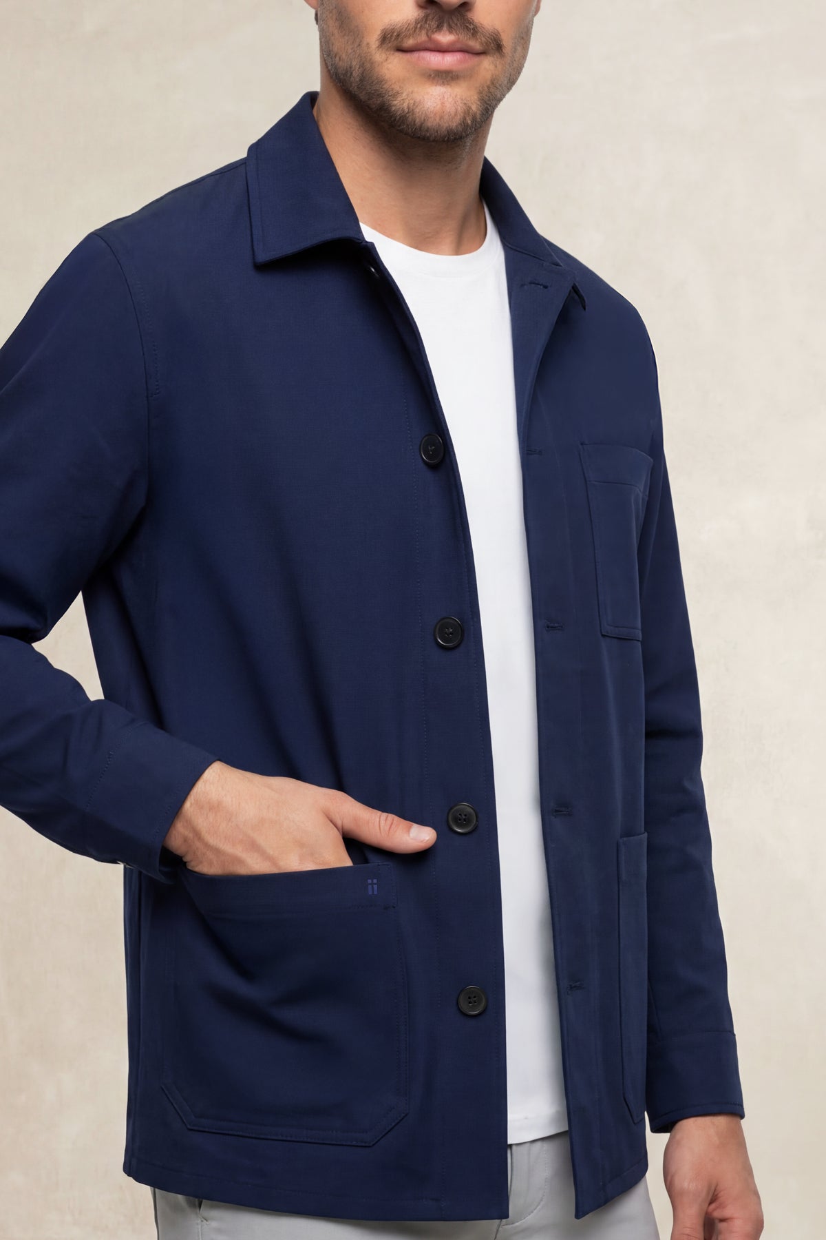 Men's navy worker jacket Nova