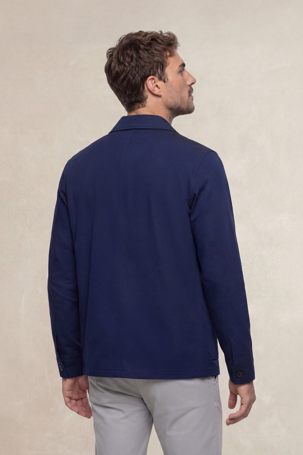 Chaqueta worker hombre azul oscuro Nova