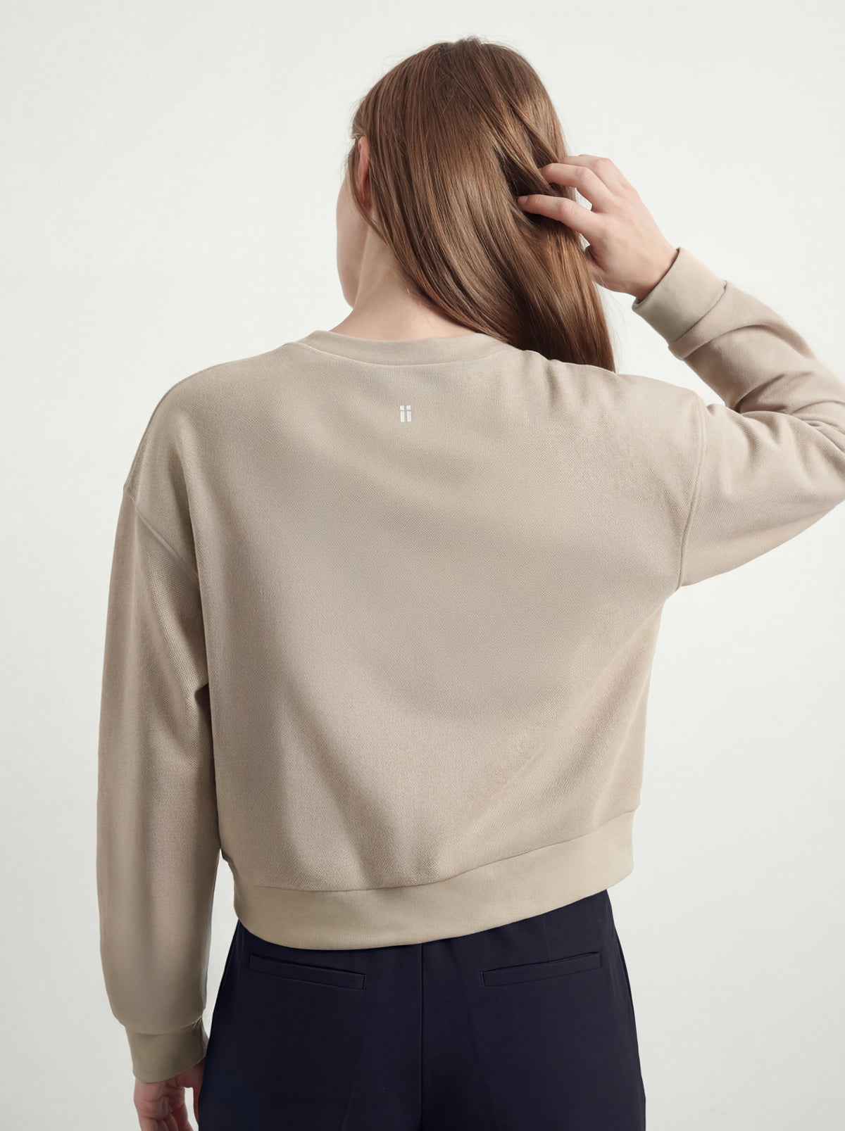 Sudadera hombre beige Ranger espalda