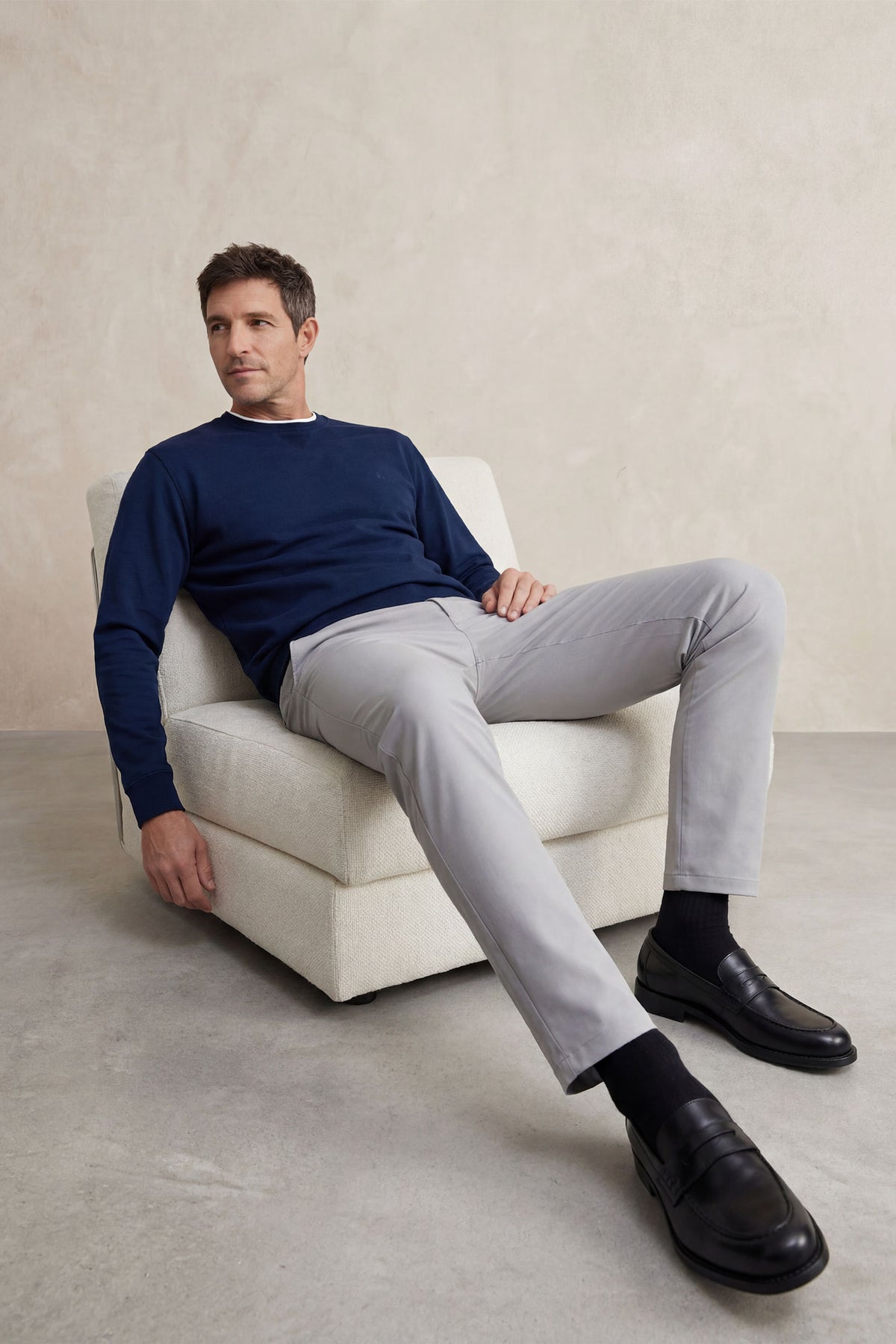 Pantalon hombre 6 bolsillos gris Nova