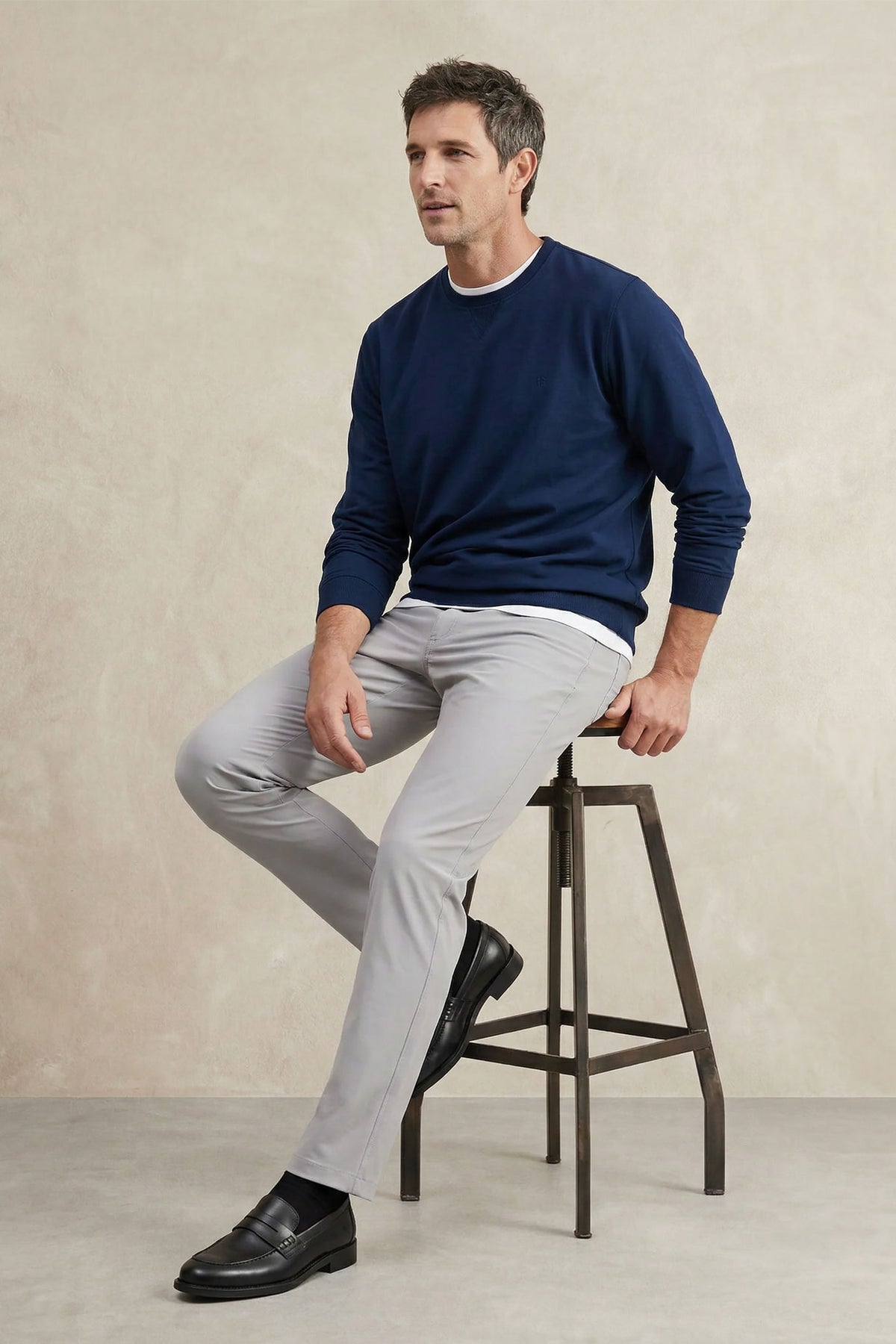 Pantalon hombre 6 bolsillos gris Nova