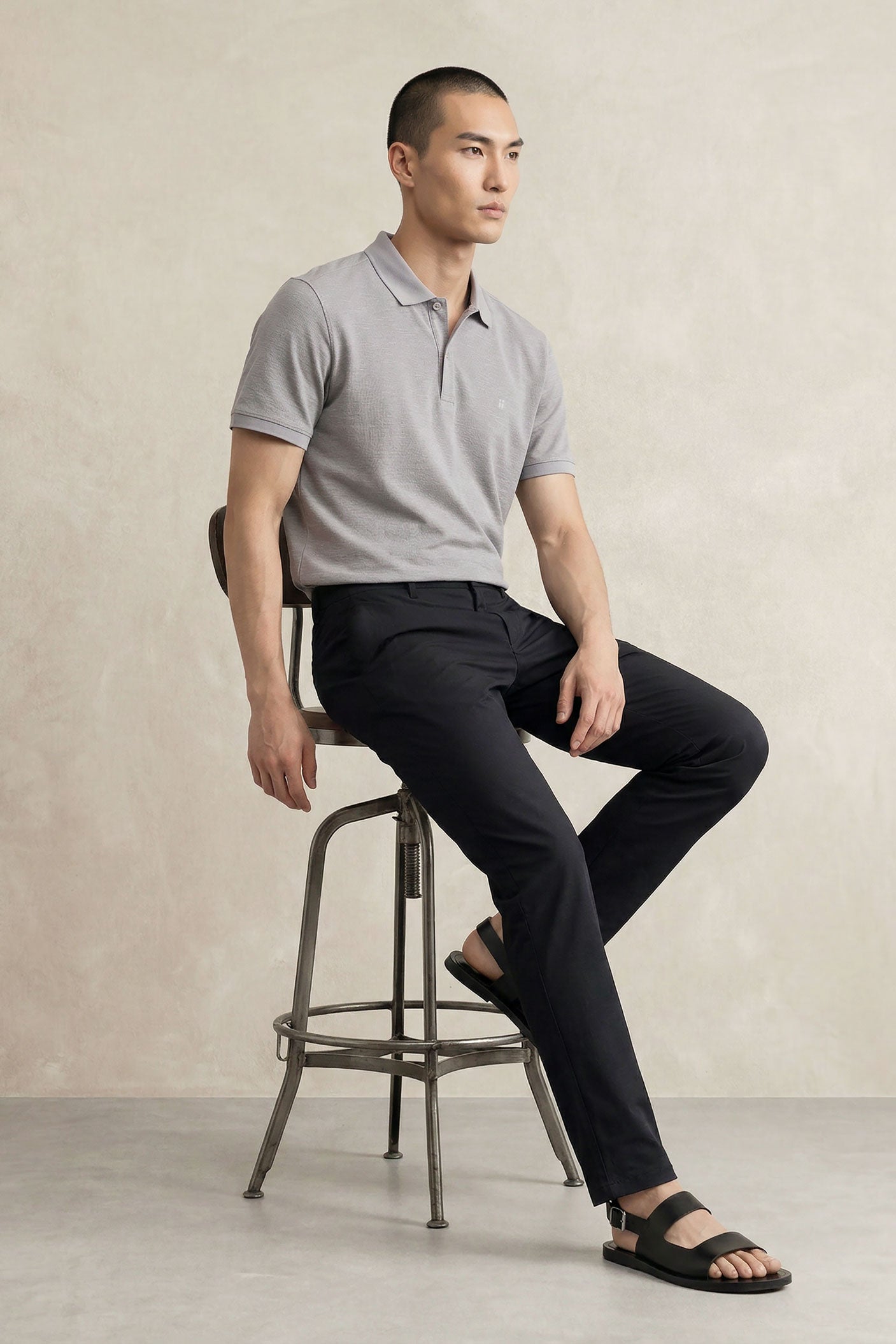 Men's 6-pocket black Nova pants