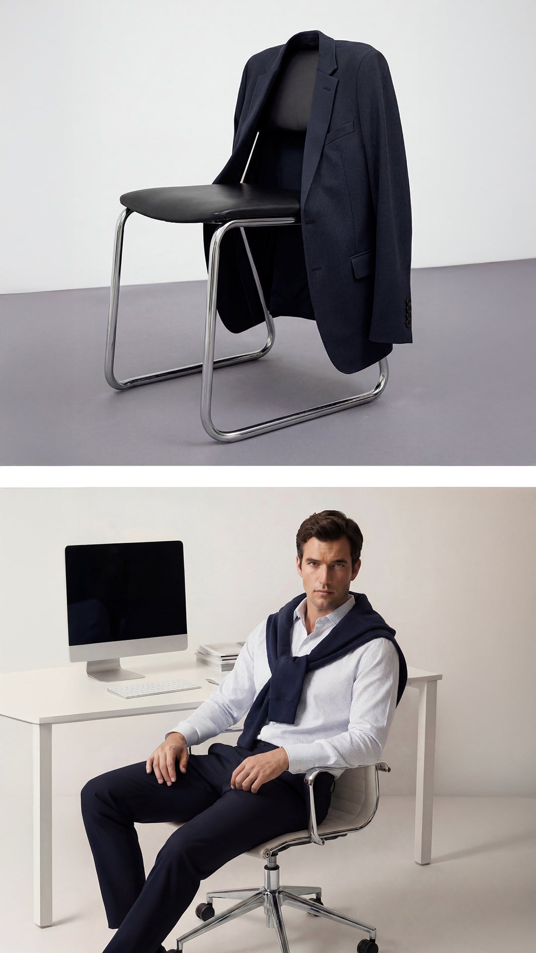 looks de oficina comodo y sin arrugas