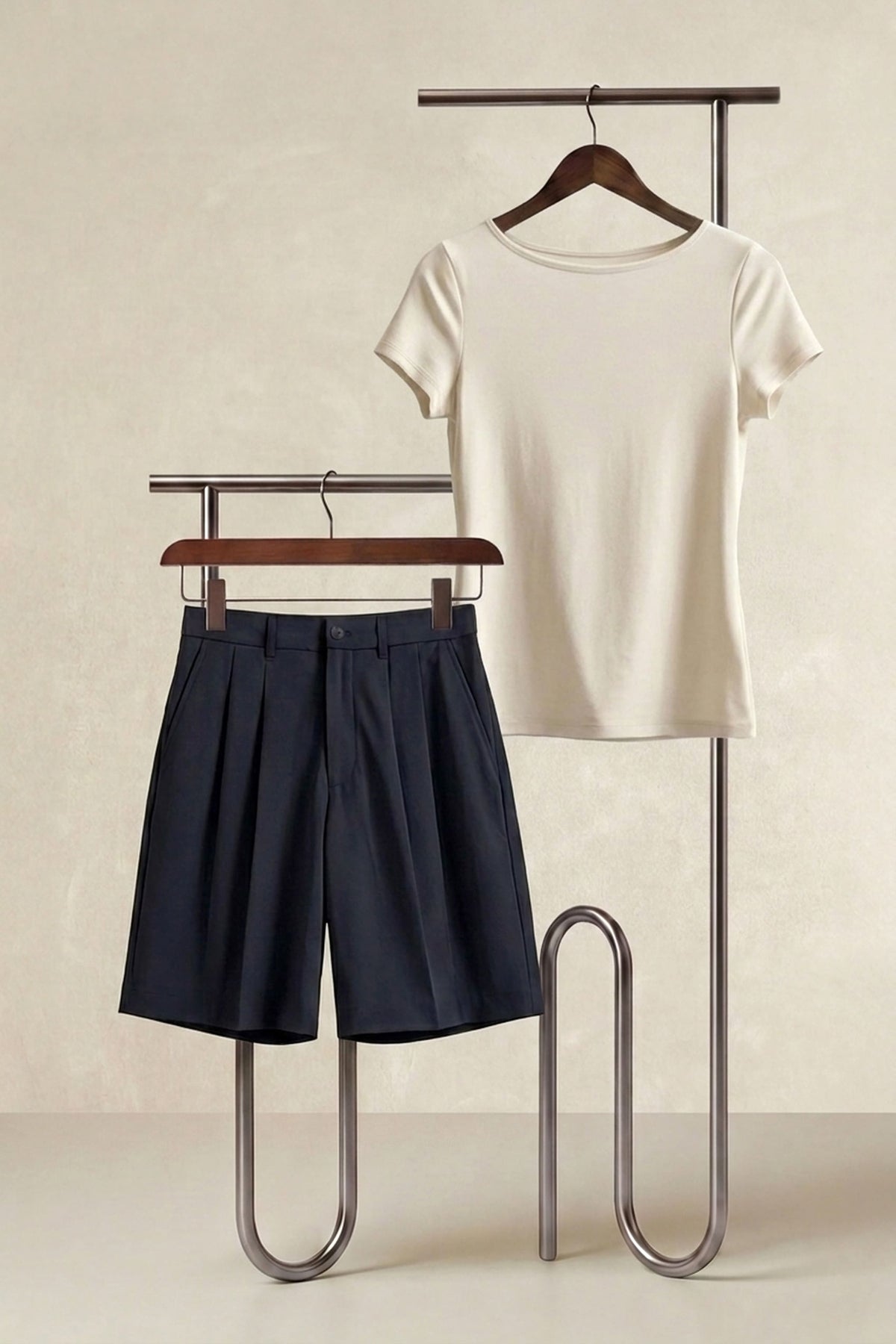 Pack Mujer Camiseta básica + Bermuda