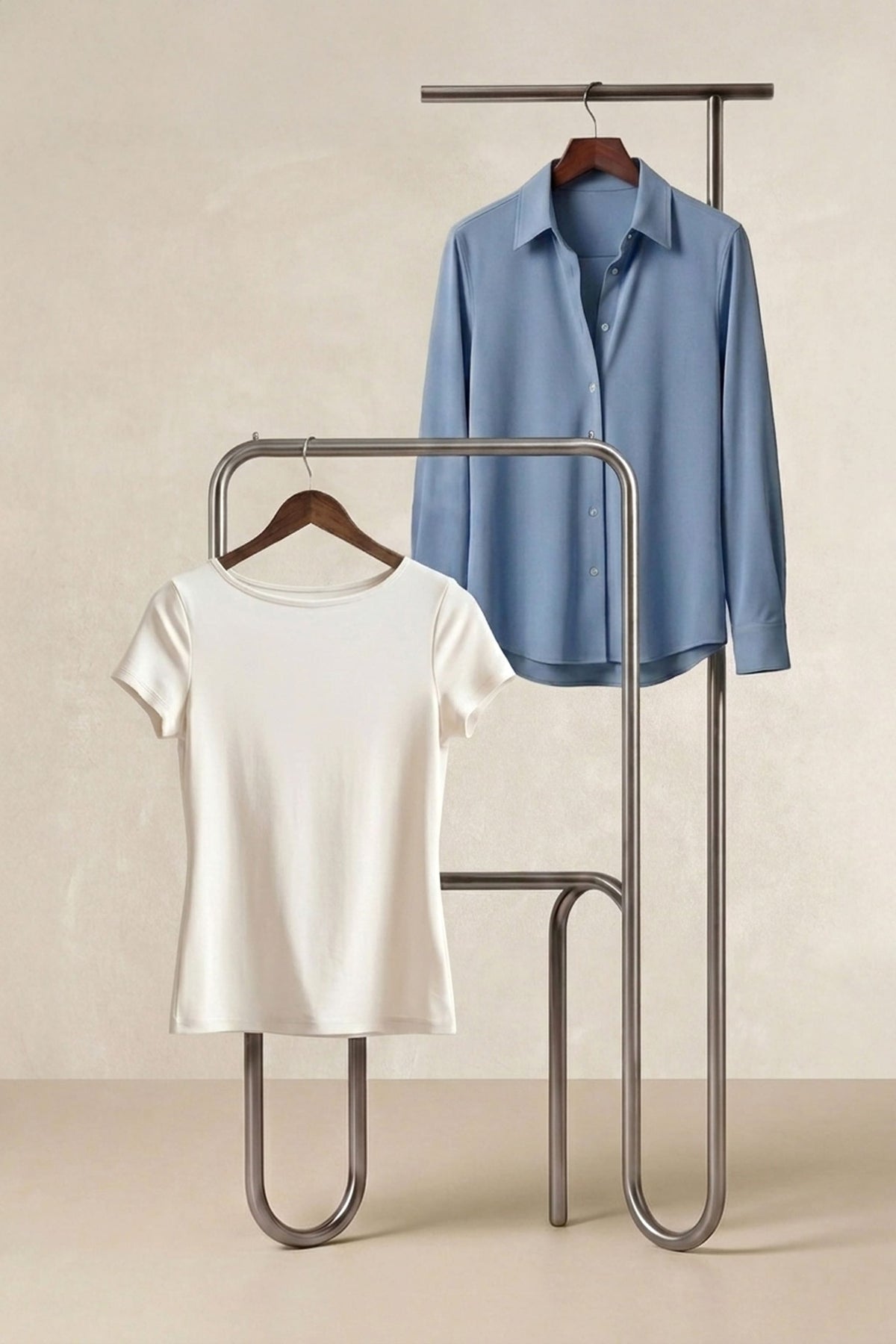 Pack Mujer Camisa + Camiseta básica