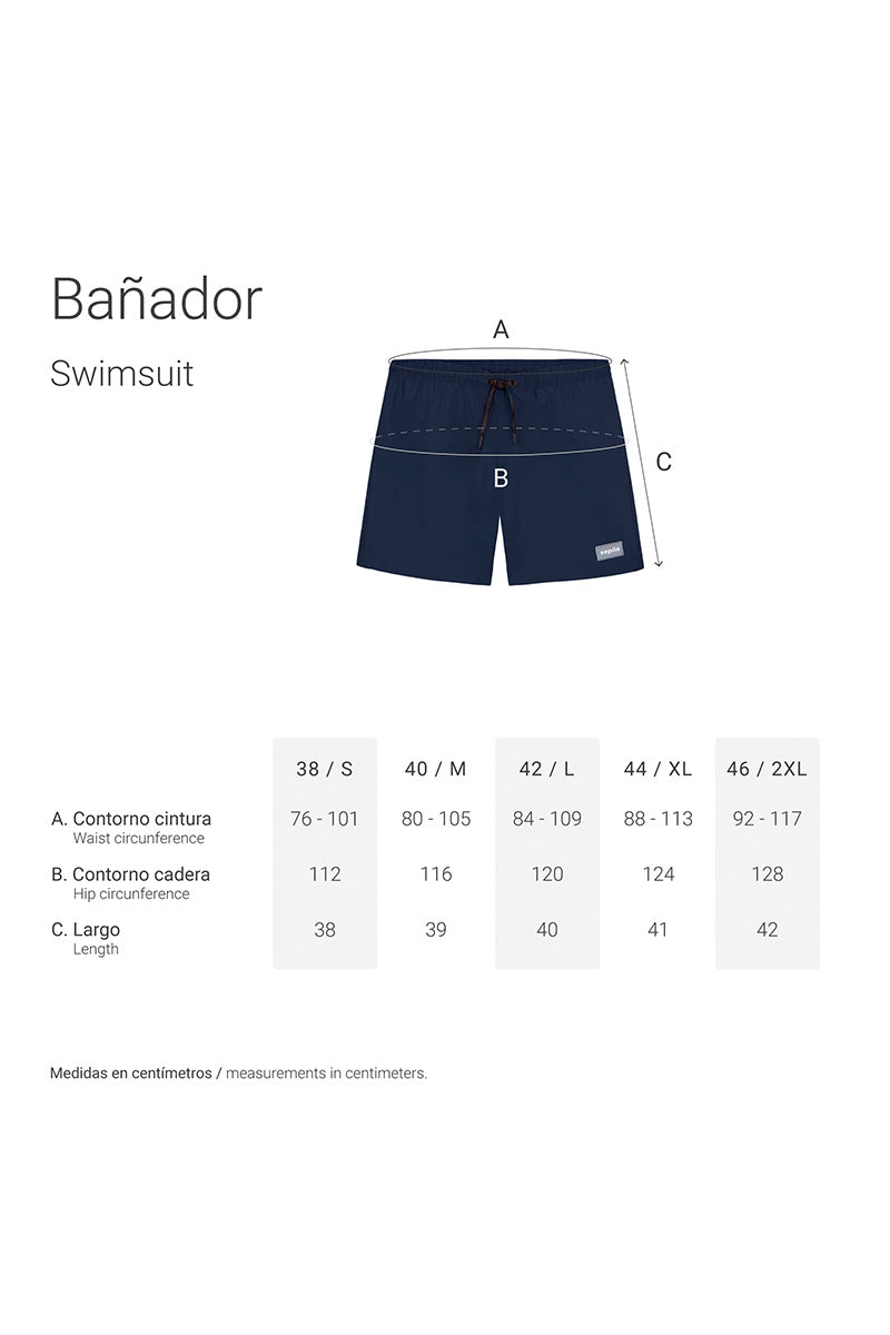 Look completo con Bañador hombre verde Kenia - Sepiia ropa tecnológica