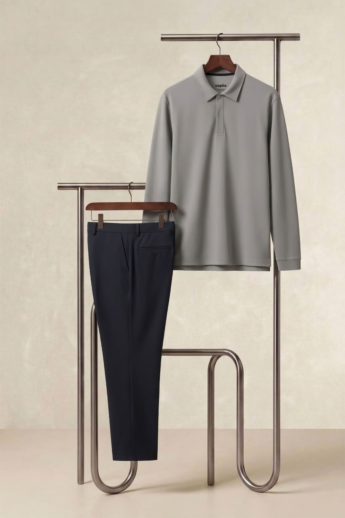 Pack Polo Ranger Manga Longa + Calça